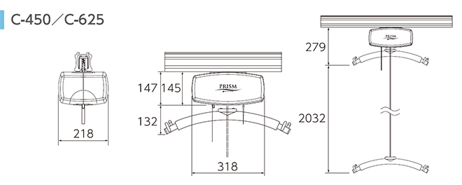 PRISM C-450 (受注停止)製品仕様画像